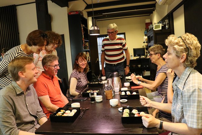 Sushi - Authentic Japanese Cooking Class - the best souvenir from Kyoto! - The Aperitif, Green Tea, and Your Own Sushi Meal