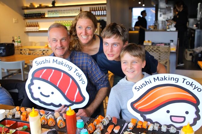 Sushi Making Tokyo! Popular Maki Sushi & Japanese Sushi(+Recipe!) - What You Learn: Nigiri as the Foundation, Maki as the Roll Skills