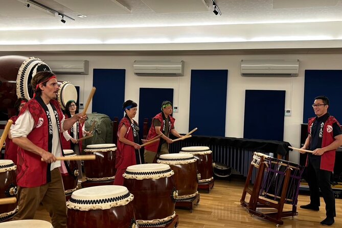 TAIKO, Japanese Drum Experience from Kyoto - Hachimaki calligraphy: a wish you write before you play