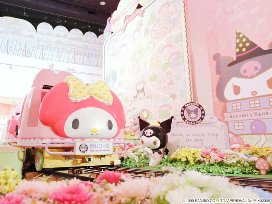 Tama: Sanrio Puroland Entry Ticket for Non-Japanese Citizens - The lineup of Sanrio magic: Hello Kitty, My Melody, and friends