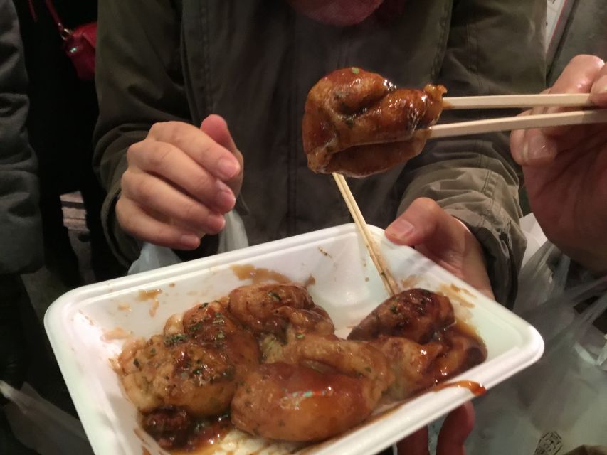 Taste of Nishiki Market Walking Food Tour with Local guide - Daimaru Department Store basement: nikuman and wagashi for sweet and savory balance