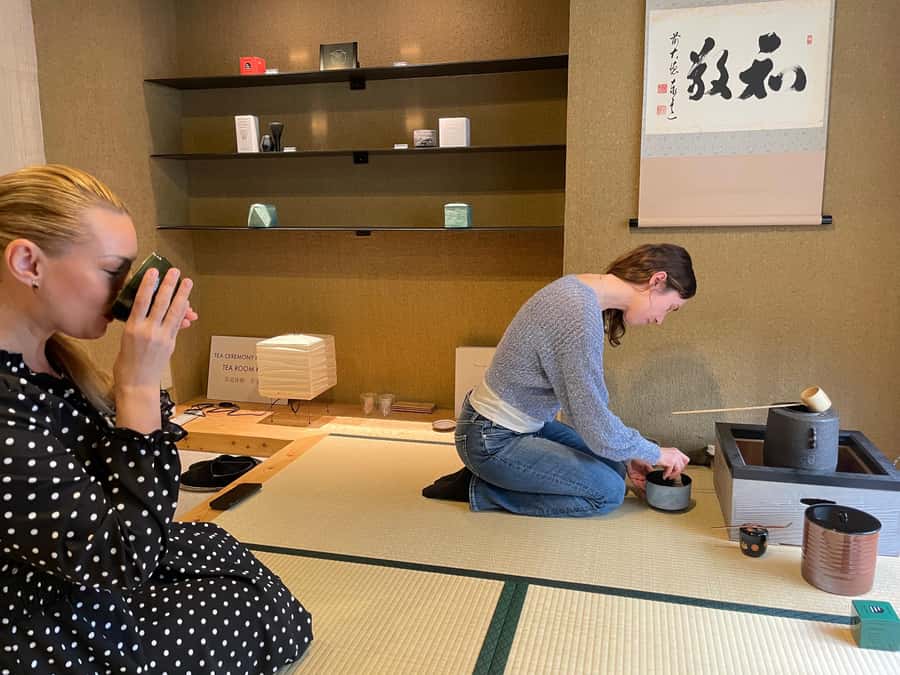 Tea Ceremony Experience in a Private Tea Room in Shibuya - EAST GREEN MATCHA and the 2% Harvest Detail