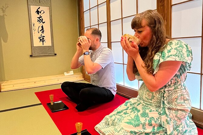 Tea Ceremony Experience in Osaka Doutonbori - The sweets break, with seasonal touches