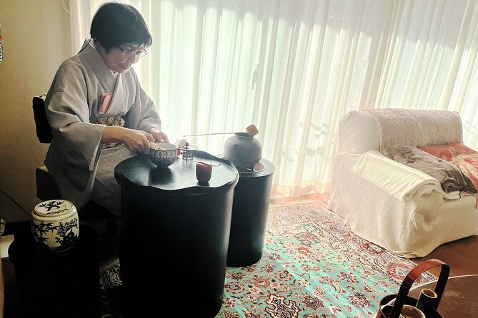 Tea ceremony experience in Osaka with a small group - Ryurei table tea: a practical twist you can repeat