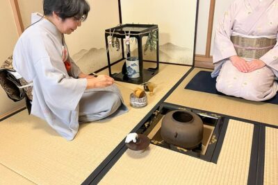 Tea ceremony experience in Osaka with a small group