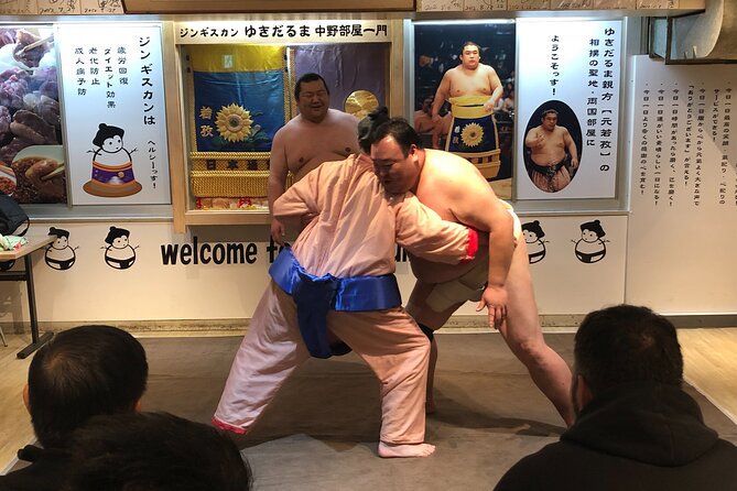 the SUMO show - A Sumo Lunch Show That Feels Local