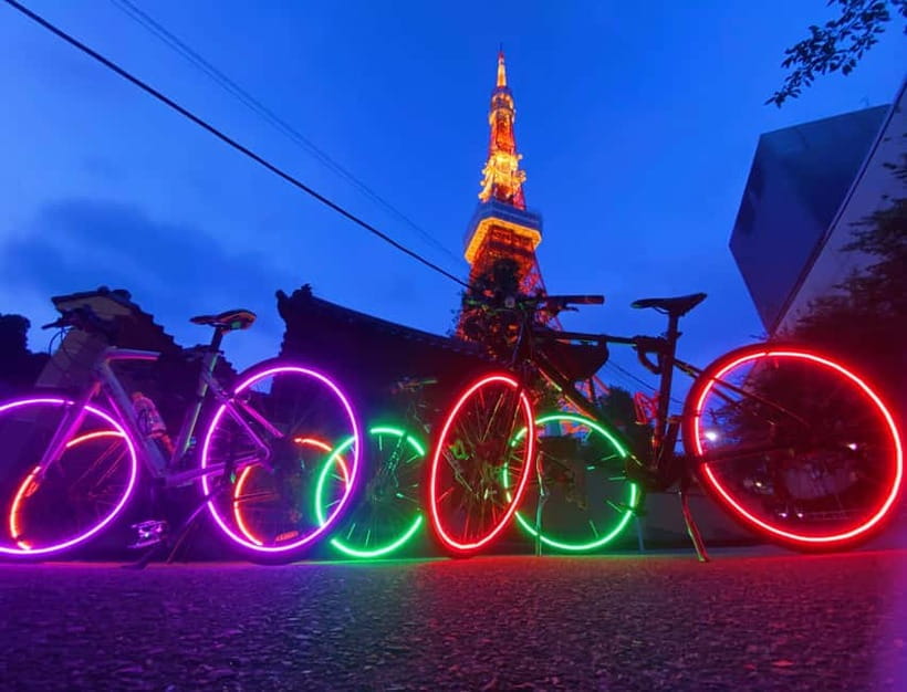 Tokyo: 2-Hour Night Bike Tour of the City's Hidden Gems - Road Riding Reality: The One Consideration You Should Not Ignore