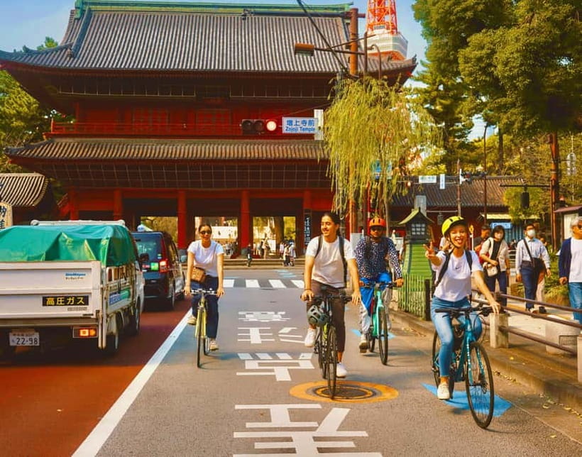 Tokyo: 3-Hour Bike or E-Bike Tour of City's Hidden Gems - Key Highlights to Notice Before You Go