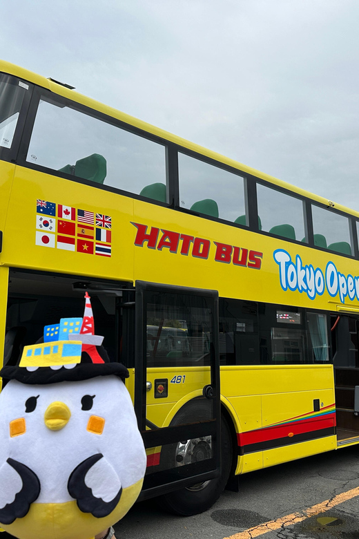 Tokyo: 60min Panoramic Open Top Bus Tour with Audio Guide - GPS Automated Audio In 8 Languages, And How To Use It Properly