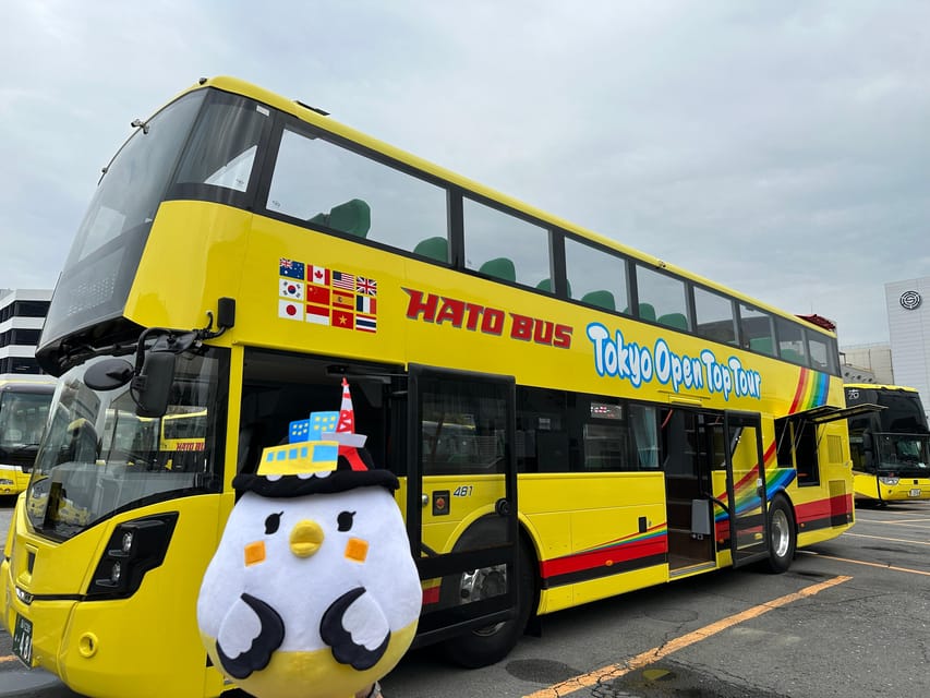 Tokyo: 60min Panoramic Open Top Bus Tour with Audio Guide - The Route From Hibiya Park To Ginza: What Each View Teaches You