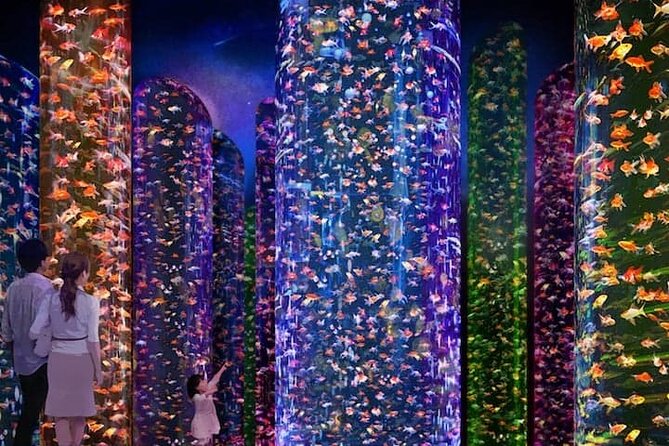 Tokyo Art Aquarium Museum E-Ticket with optional Tokyo Metro Pass - Ginza Mitsukoshi, close to Tokyo Station and easy to connect