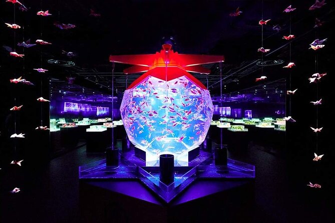 Tokyo Art Aquarium Museum E-Ticket with optional Tokyo Metro Pass - Entering and finding the flow inside Ginza Mitsukoshi