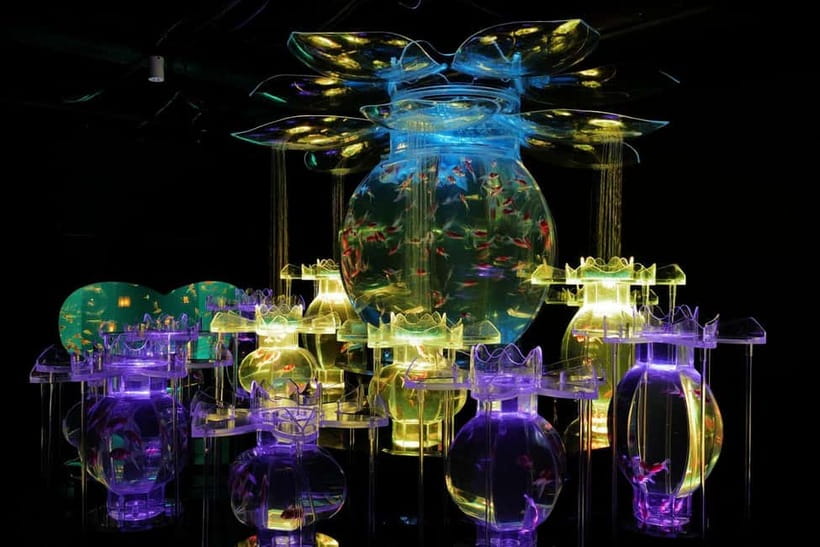 Tokyo: Art Aquarium Museum GINZA Entry Ticket - Gift Shop Souvenirs: Small, Useful, and Easy to Skip or Take