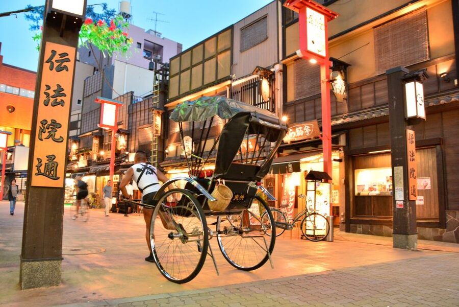 Tokyo: Asakusa Sightseeing Tour by Rickshaw - Denpoin Street Back to the Starting Point