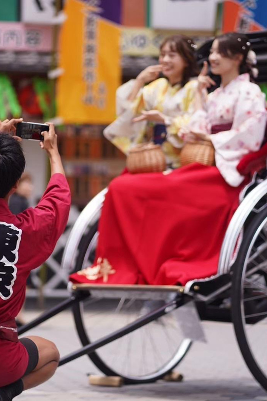 Tokyo: Asakusa tour by rickshaw - How the photo moment works, and how to get better shots