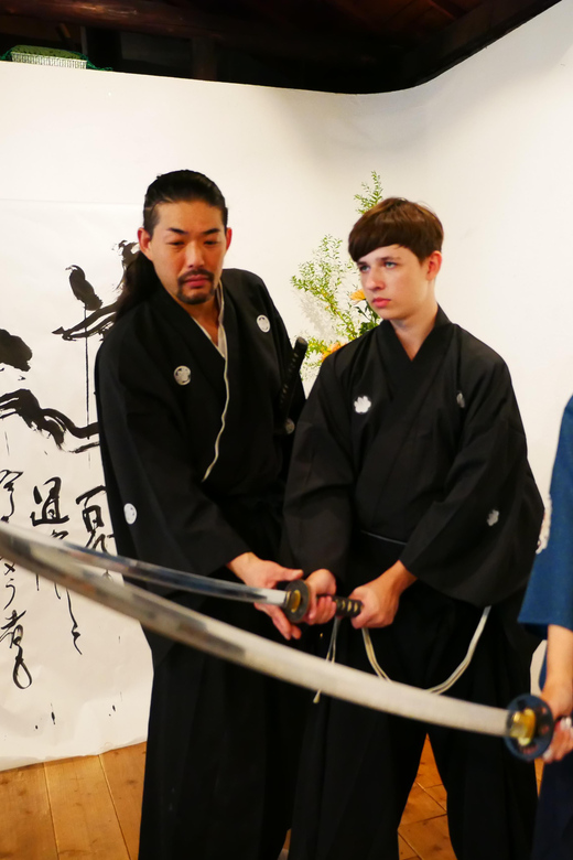 Tokyo : Authentic Samurai Experience in a Private Space. - Tea, photos, and a calmer finish after the hard part