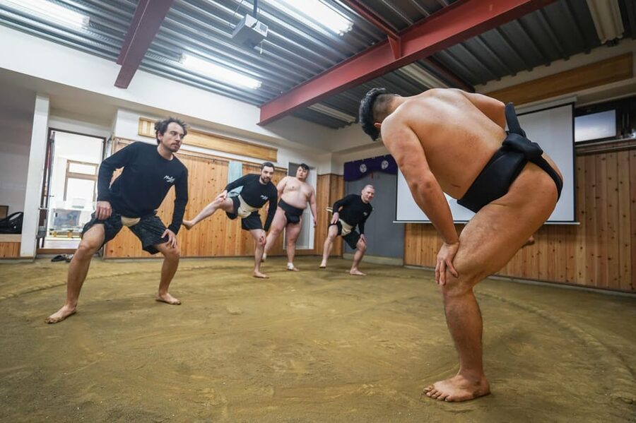 Tokyo: Authentic Sumo Wrestling Experience with Lunch - Morning practice from ringside, then your turn to try