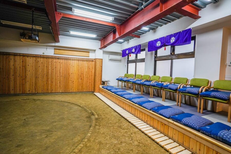Tokyo: Authentic Sumo Wrestling Experience with Lunch - Entering a real sumo stable, not a museum set