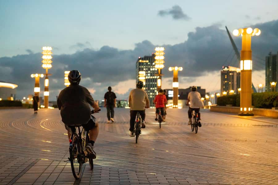 Tokyo Bay Area: Sunset Night View 3h E-bike Guided Bike Tour - Key things that make this tour click