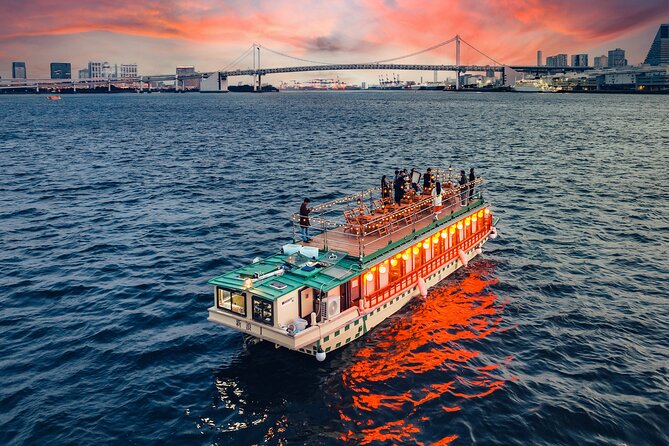 Tokyo Bay Yakatabune Dinner/Day Cruise with Japan Show and Drinks - Tokyo Bay Sights From Water: Rainbow Bridge to Tokyo Tower