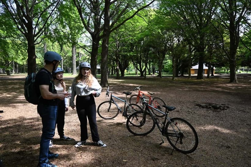 Tokyo Bike Tour: Shibuya, Harajuku & Hidden Gems - Yoyogi Park to Shibuya, with photo stops that do not eat your time