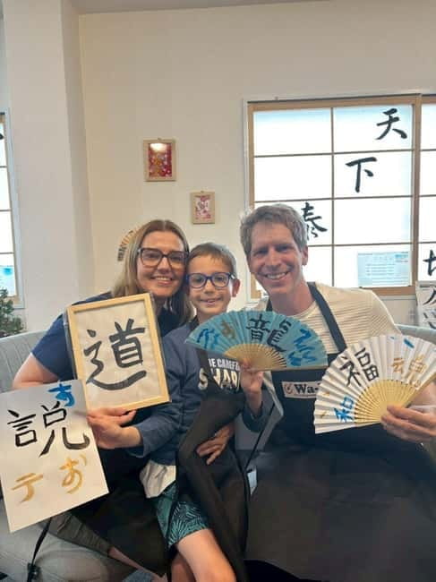 Tokyo:Calligraphy &Make your original folding fan in Asakusa - Why Asakusa Works So Well for Calligraphy