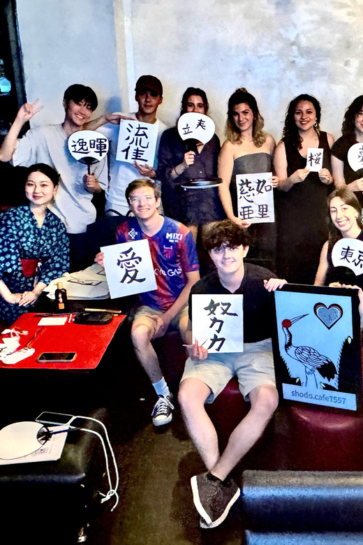 Tokyo: Calligraphy on Kanji Fan & Scroll with Drink - Should You Book Shodo Cafe 7557 for Kanji Calligraphy?