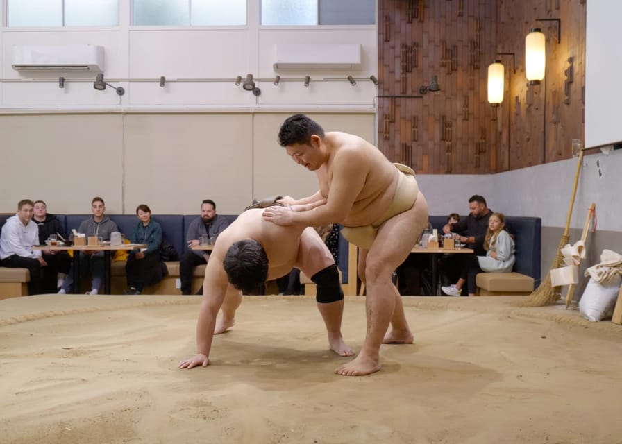 Tokyo: Challenge Sumo Wrestlers and Enjoy Meal - Inside the Dohyo: What You Actually Learn From the Show