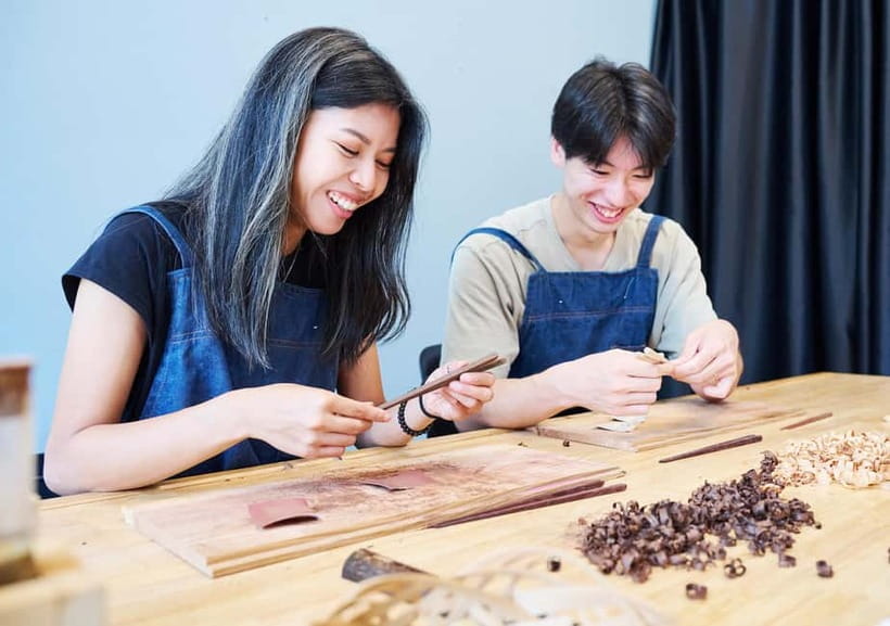 Tokyo: Chopstick Making Workshop with Artisan - Finding Hashiyuki Chopsticks Workshop in Taito-ku
