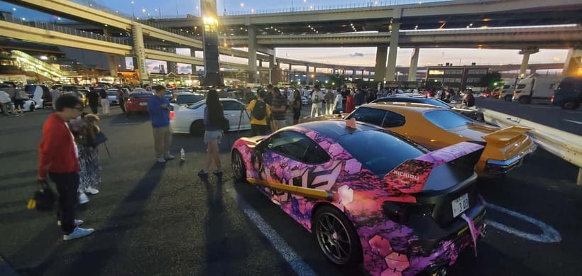Tokyo: Daikoku JDM Car Meet in the Famous 303 600HP GTR R-35 - The “urban jungle” drive, and why empty roads change everything