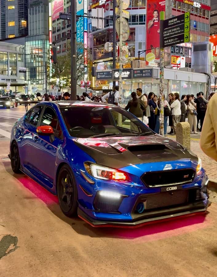 Tokyo: Daikoku PA & Shibuya Private Tour in a WRX STI - Shibuya start, then the fast roads and big city lights