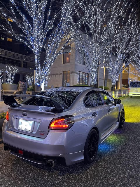Tokyo: Daikoku PA & Shibuya Private Tour in a WRX STI - Music, photos, and how Max turns stops into memories