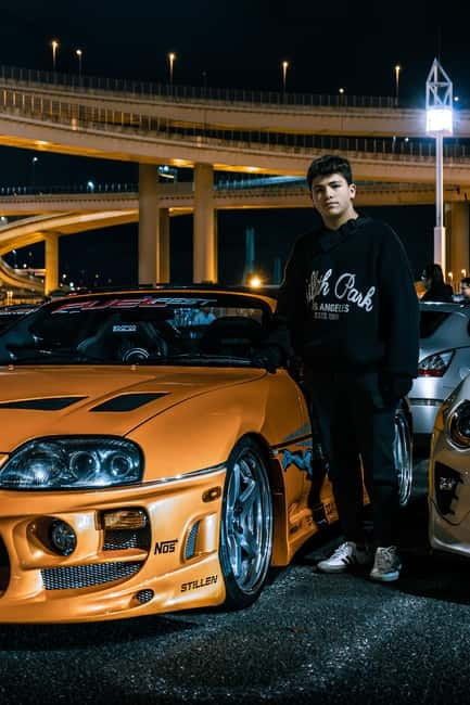 Tokyo Drift: Modfied Supra Night JDM Daikoku Experience - Shibuya at night before you reach Daikoku PA