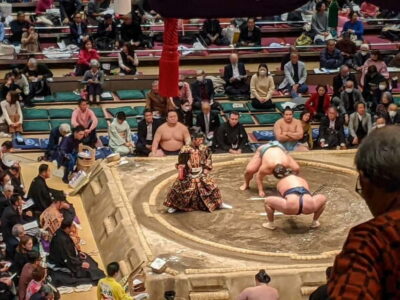 Enjoy Sumo match and know about it! [Ticket included]