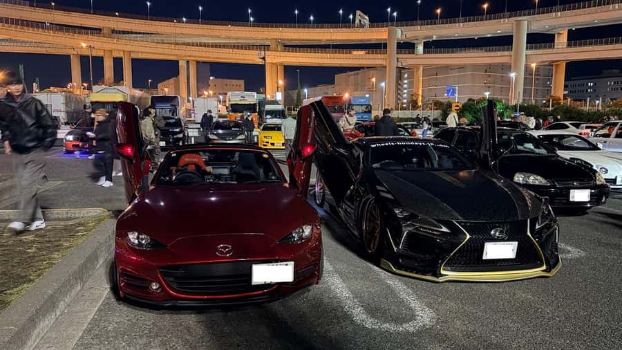 Tokyo: Fast & Furious Authentic Drift and JDM Experience - Daikoku Parking Area: where the JDM scene feels real