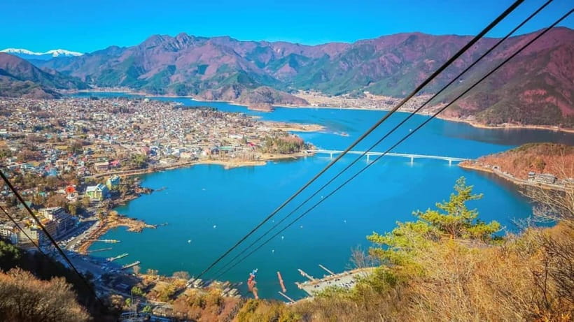 Tokyo:Fuji-Kawagu Cable Car (Ticket Inc.) Shinkurayama&Panos - Oshino Hakkai, Eight Spring Ponds and Quiet Water