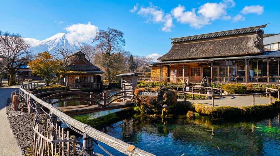 Tokyo: Full-Day Tour of the Six Majestic Spots of Mt Fuji - Oshino Hakkai springs, eight pools of Mt Fuji snowmelt