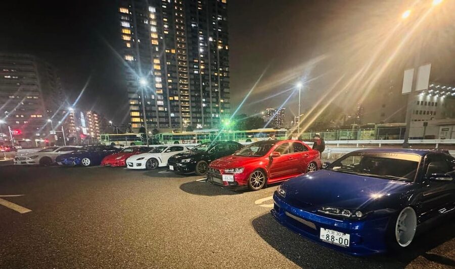 Tokyo: Go Daikoku PA Fast & Furious 3 Sports car meet - Daikoku PA access: the parking lot scene you came for