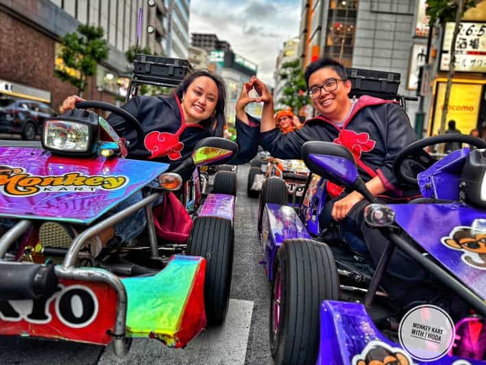 Tokyo: Guided Go Kart Tour from Harajuku to Shibuya Crossing - Meeting in Shibuya: finding the Family Mart and starting smoothly