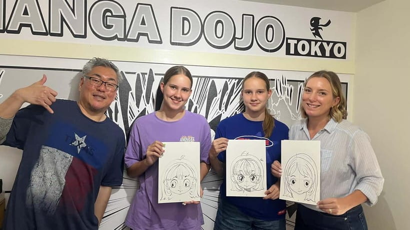 Tokyo/Ikebukuro Manga lesson by acitive pro-Manga artists - Why Ikebukuro, next to Animate, makes this class easier than it sounds