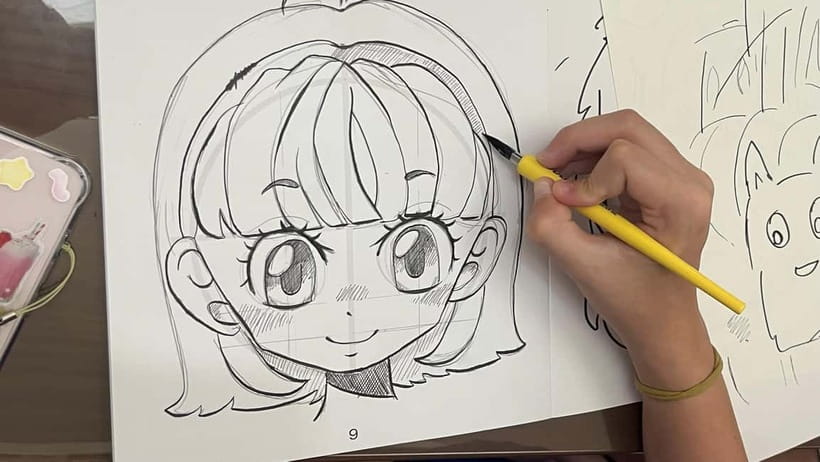 Tokyo/Ikebukuro Manga lesson by acitive pro-Manga artists - Your drawing outcome: what you make while learning manga techniques