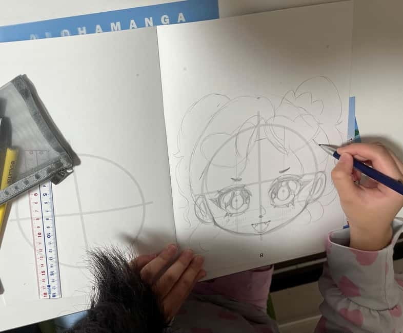 Tokyo/Ikebukuro Manga lesson by acitive pro-Manga artists - The tools you use, from G-pen to screen tone