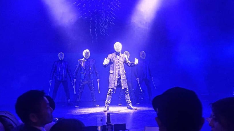 Tokyo: Japanese Style Variety Show with Dance,Magic & Dinner - The Building Beyond the Theater: Lounges, DJ Bars, and UFO Catchers