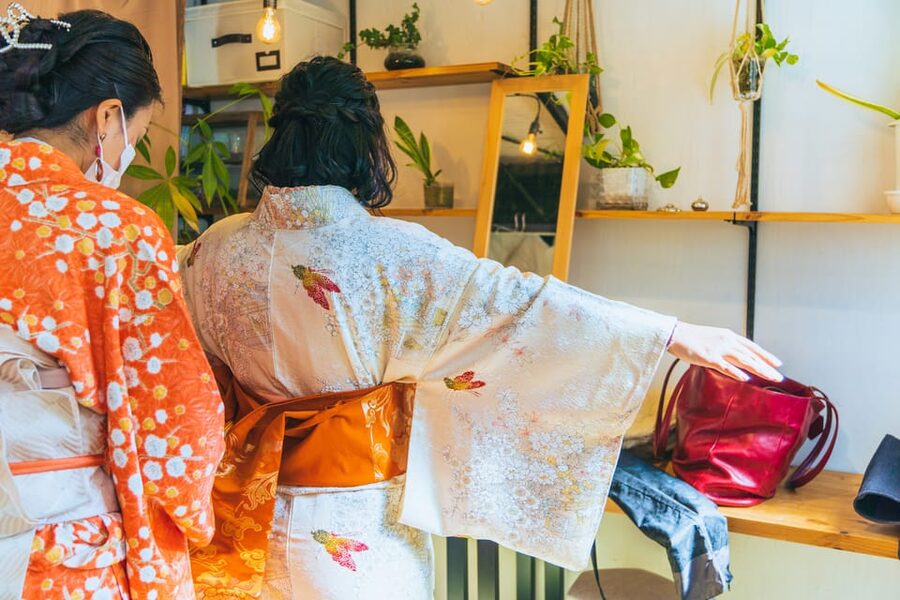Tokyo: Kimono Dressing, Walking, and Photography Session - Getting Dressed Step by Step, With Real Accessories