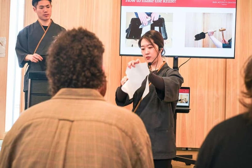 Tokyo: Knife Making Workshop (Sharpening, Engraving) - Practical Notes for Your Day, From Transport to Clothing