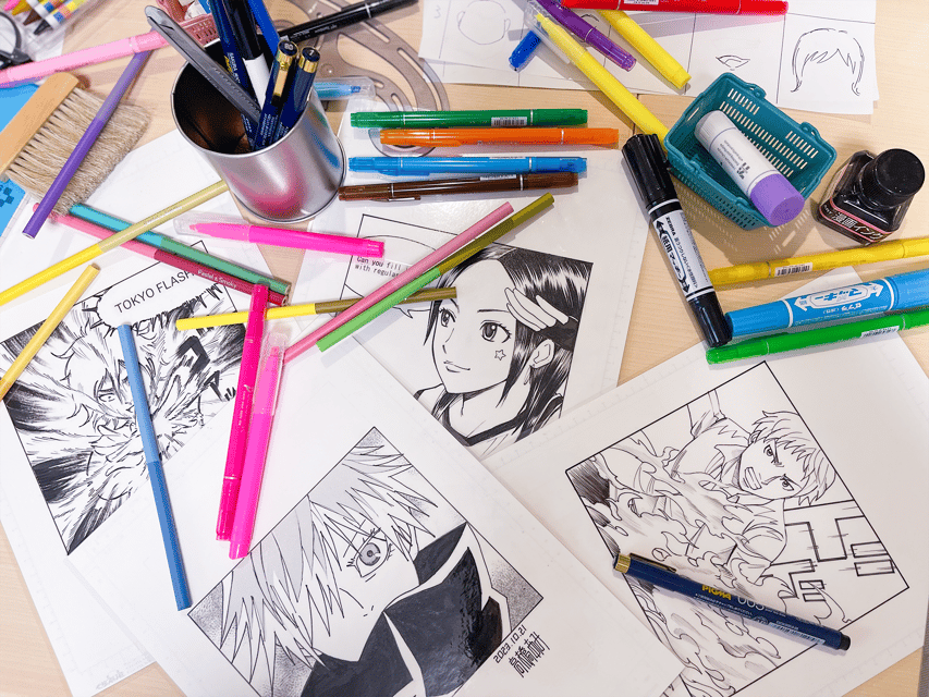 Tokyo: Manga Drawing Workshop Guided by Pro Manga Artist - From Prompt to Panel: What Happens in the Full 150 Minutes