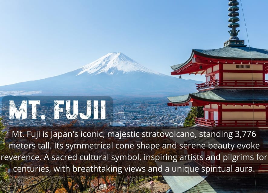 Tokyo: Mt. Fuji and Hakone tour with English Speaking Driver - Key highlights to look for