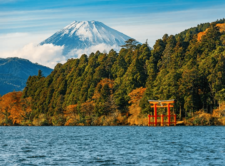Tokyo: Mt. Fuji and Hakone tour with English Speaking Driver - Chureito Pagoda and Arakurayama Sengen Park: Fuji framed in steps and red
