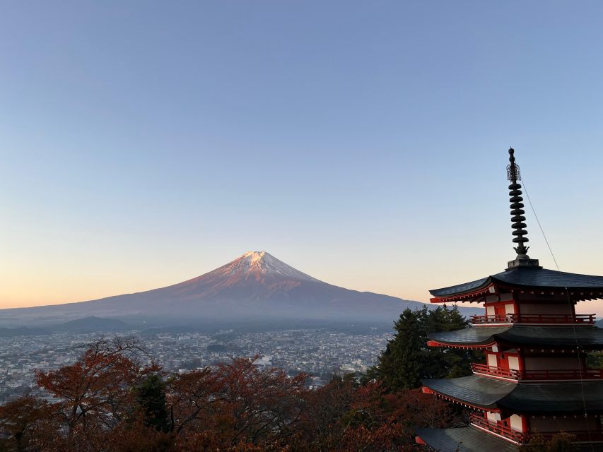 Tokyo: Mt Fuji Area Guided Tour with Traditional Lunch - Arakura Fuji Sengen Shrine: The 400-Step Viewpoint Everyone Talks About