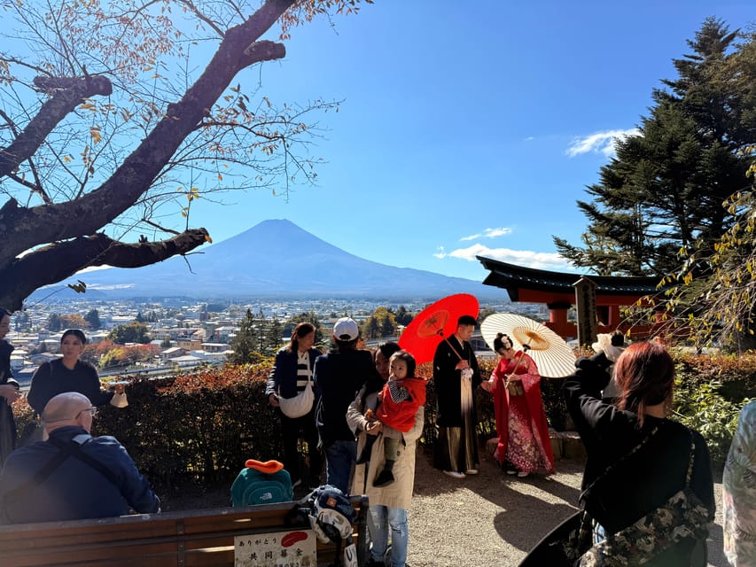 Tokyo:Mt Fuji & Hakone Day Tour with English Speaking Driver - Chureito Pagoda and Arakura Shrine areas for shrine-to-sky views